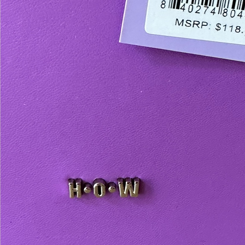 HOUSE OF WANT Vegan Leather Newbie Satchel Bag, purple - Picture 7 of 13